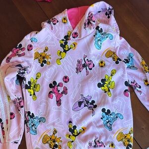 Adidas Pink Mickey Disney Hoodie